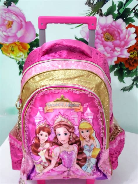 mochila de princesa infantil